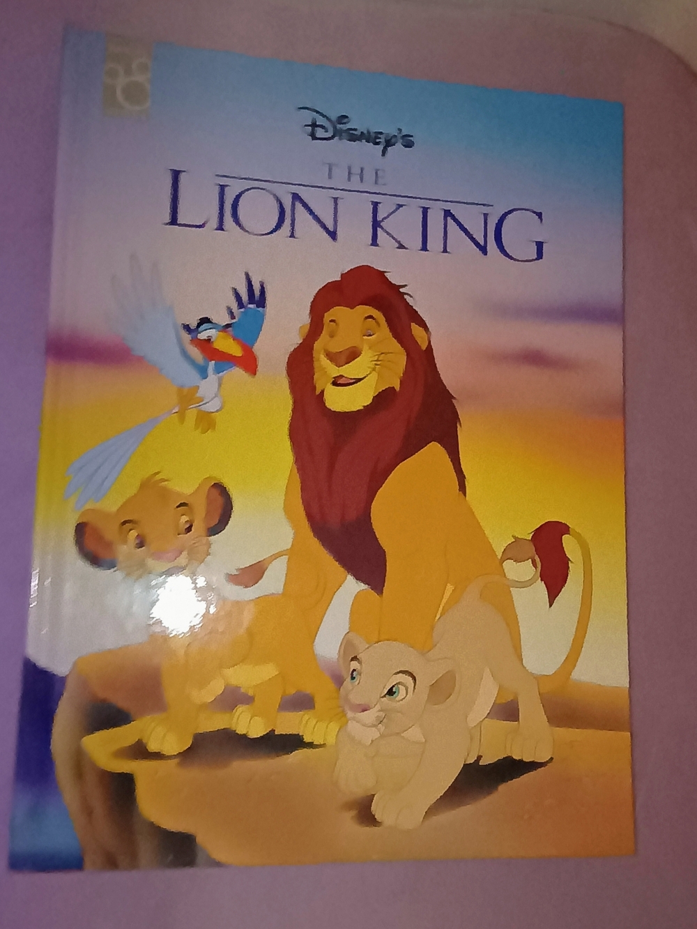 PRICE FIRM Disney The Lion King Hardcover Storybook